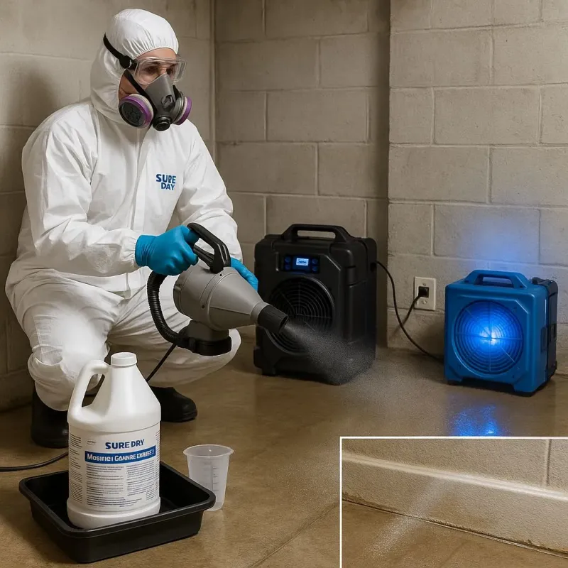 Sanitization and Odor Removal process in Sinton, TX