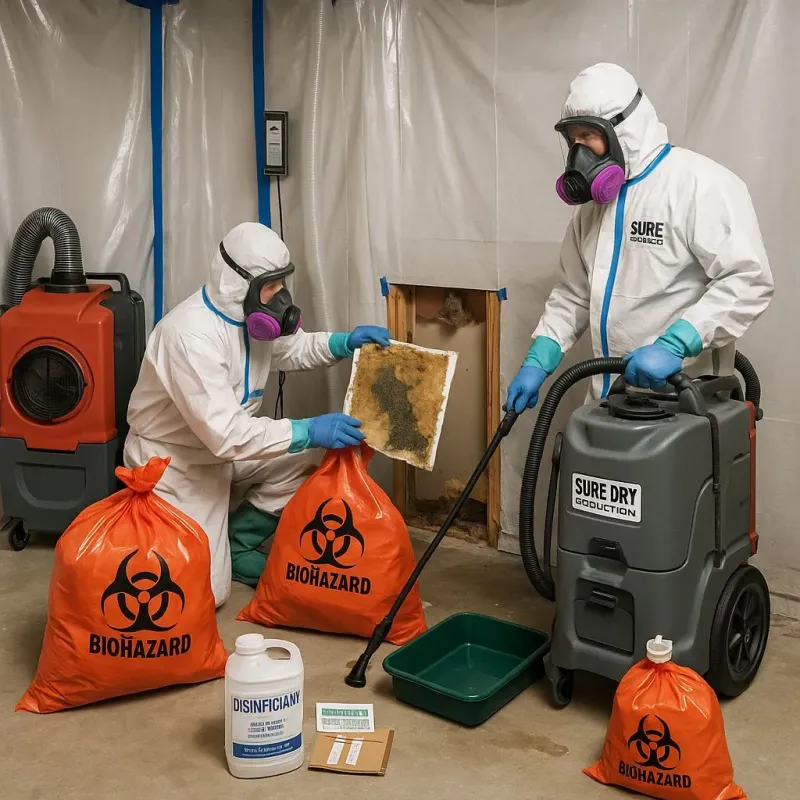 Contaminated Water Handling Protocols process in Sinton, TX